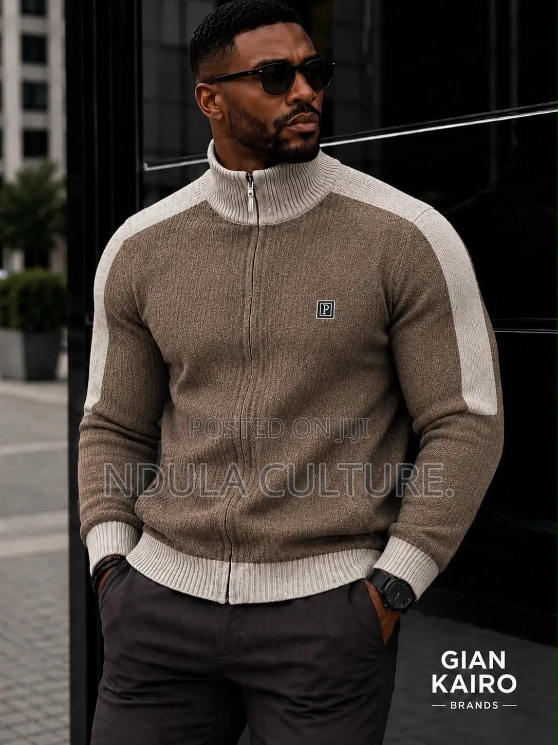 Full Zipper Sweater
