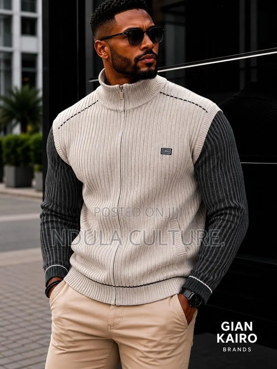 Full Zipper Sweater