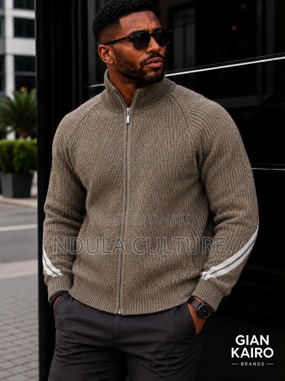 Full Zipper Sweater