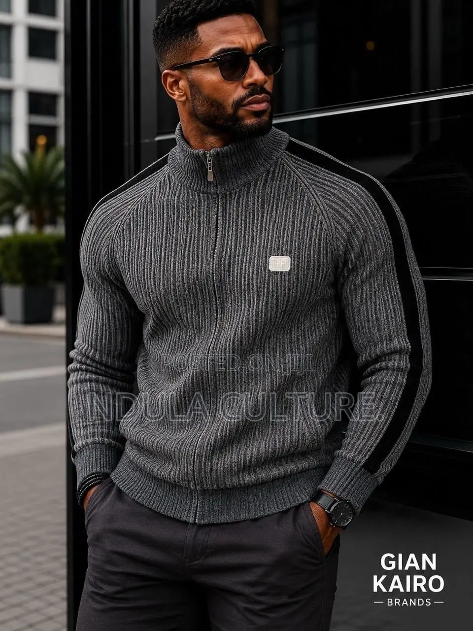 Full Zipper Sweater
