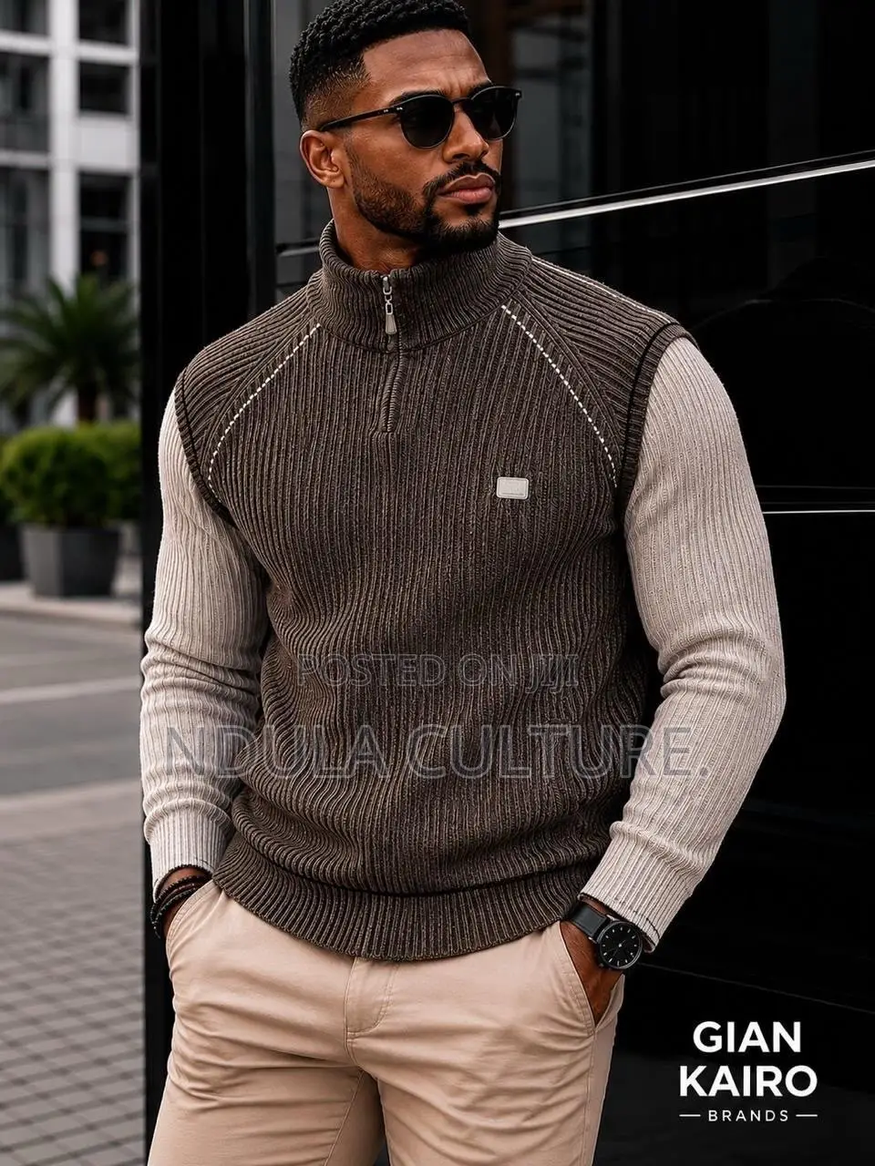 Full Zipper Sweater