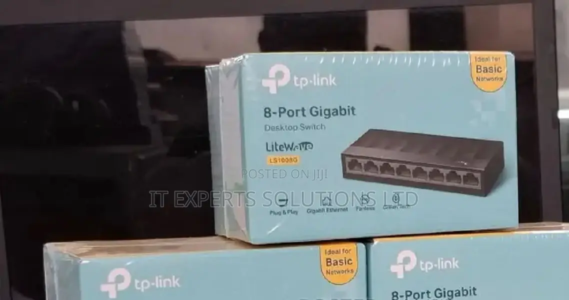 TP-Link 8-Port 1000mbps Desktop Switch - Ls1008g