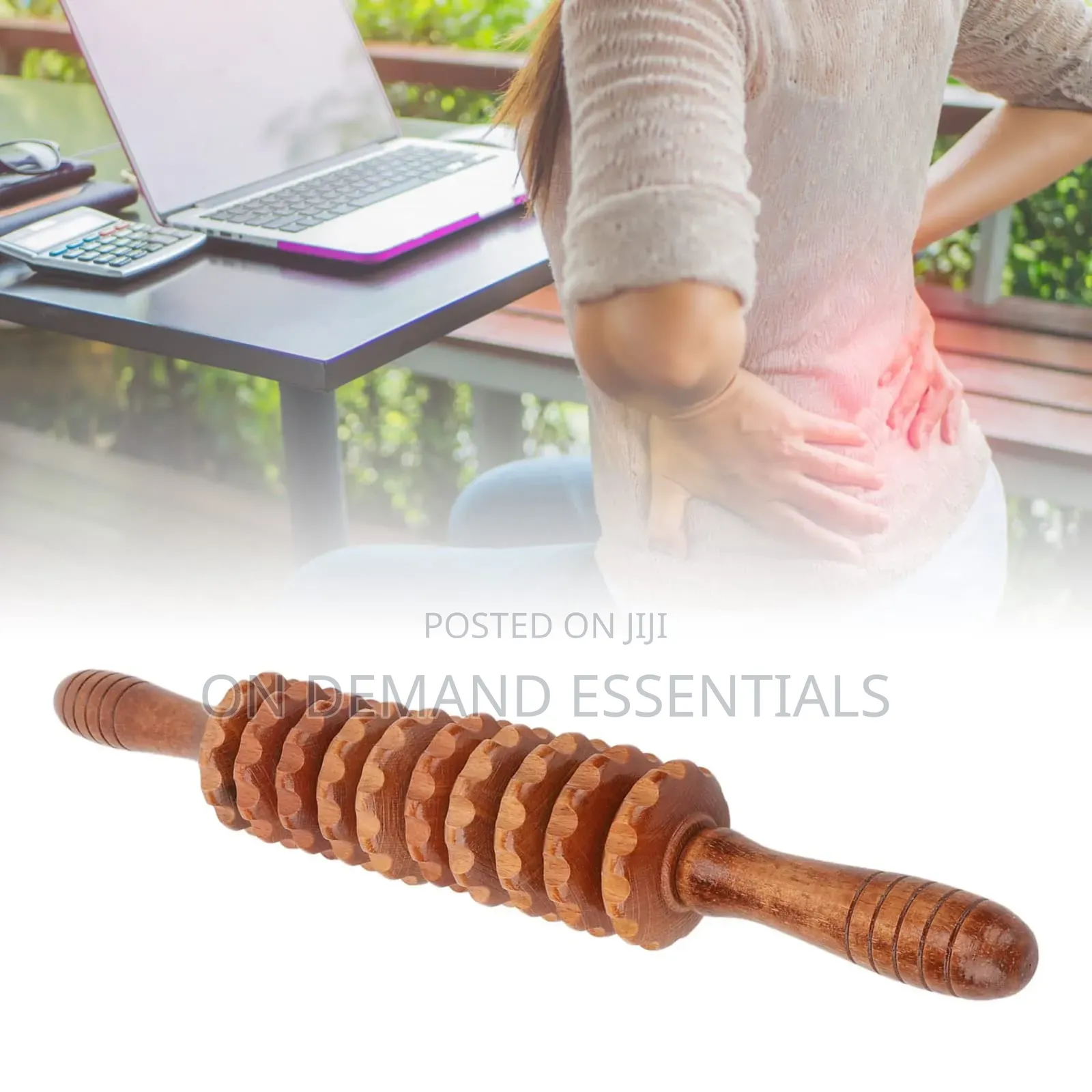 *9 Wheel Massage Wood Therapy Massage Tool