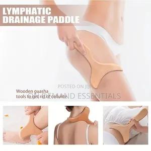 *Wooden Gua Sha Therapy Tools Wooden Lymphatic Drainage Massager