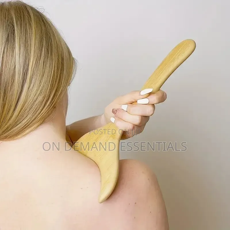 *Wooden Gua Sha Therapy Tools Wooden Lymphatic Drainage Massager