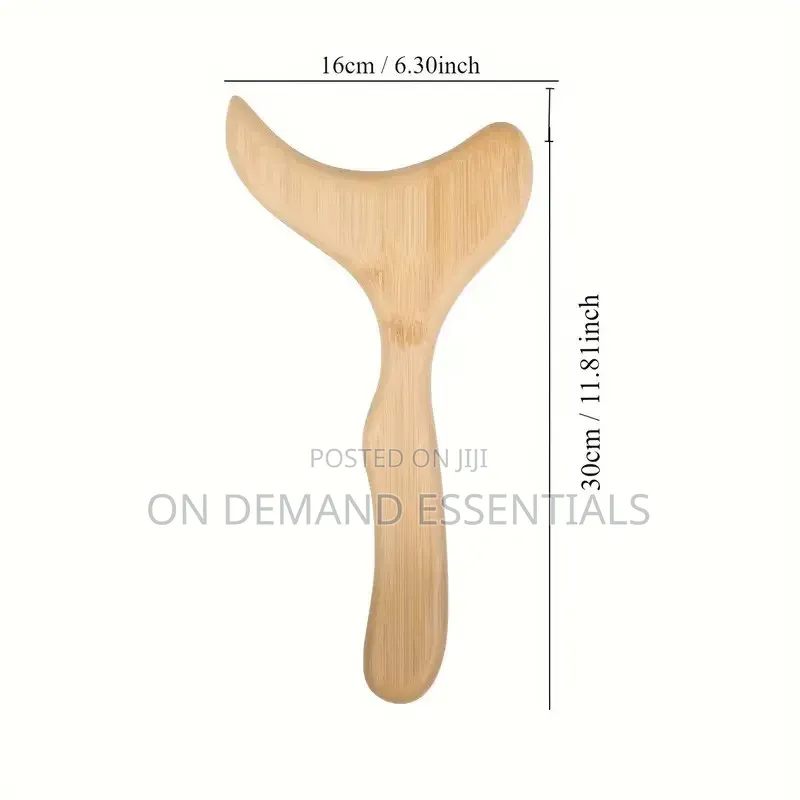 *Wooden Gua Sha Therapy Tools Wooden Lymphatic Drainage Massager