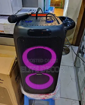 Royal L298 Rechargeable Speaker With Microphone – Portable Bluetooth