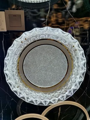 Luxury Round LED Crystal Ceiling Light