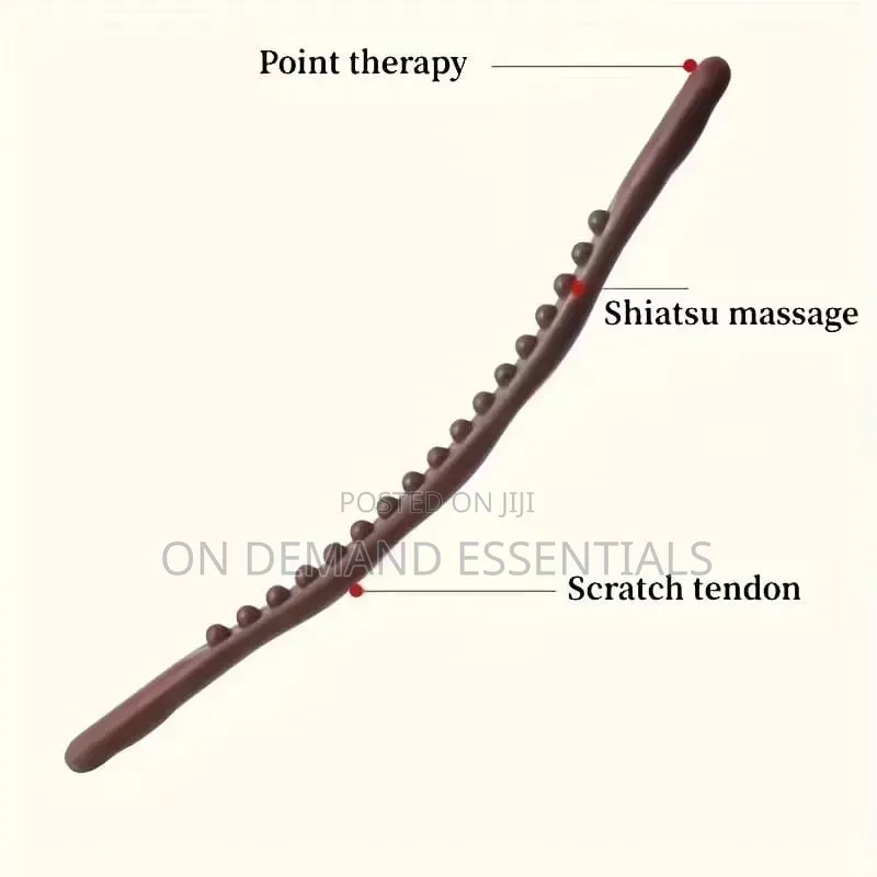 *Bead Rolling Stick, Single-Row Plastic 18 Node Massage
