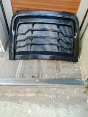 Carbon Fiber Pattern Universal Decorative Car Hood Scoop