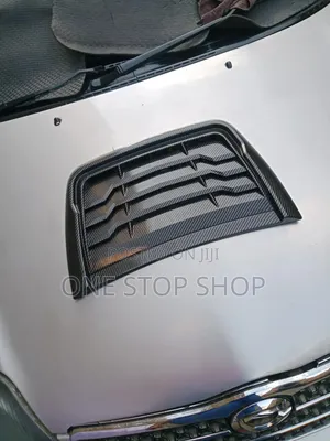 Carbon Fiber Pattern Universal Decorative Car Hood Scoop
