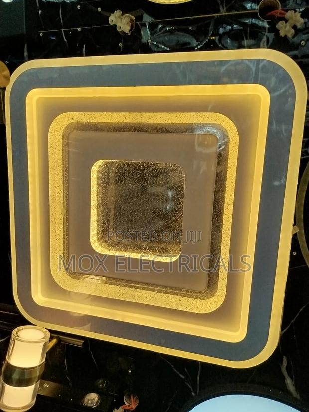 Square LED Flush-Mount Ceiling Light - thumbnail 2