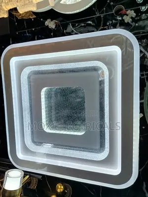 Square LED Flush-Mount Ceiling Light