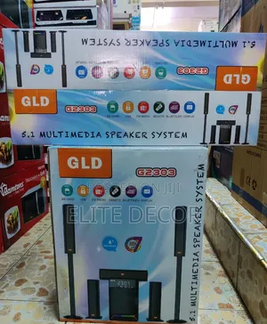 GLD G2303 5.1CH Tall Boy Woofer – 150W Bluetooth Home Theatre Sound