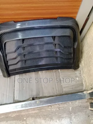 Carbon Design Bonnet Scoop With Heavy Duty Automotive Adhesive Tape