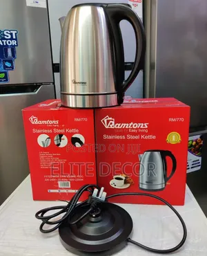 Ramtons RM/770 2.5L Stainless Steel Cordless Electric Kettle