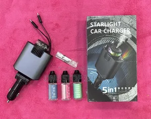 Starlight Muctifunctional Car Charger 5in1 With Aromatherapy Diffuser