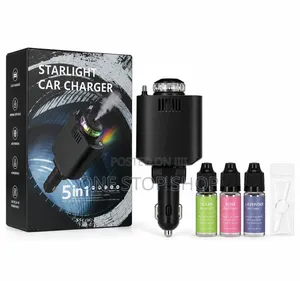 Starlight Muctifunctional Car Charger 5in1 With Aromatherapy Diffuser