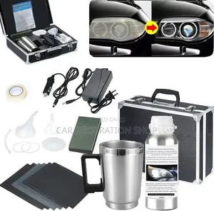 New Electric Headlight Cleaner Cup Restoration Kit