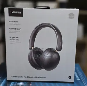 UGREEN Studio Max2 80Hrs Wireless Headphone Black – HP205