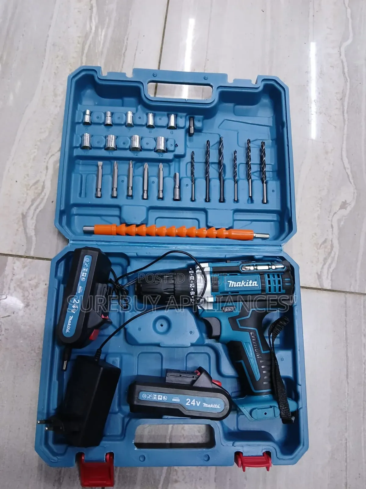 Makita Drill Set 24 Volts