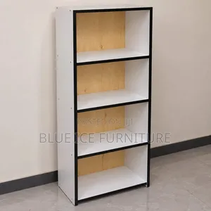Modern Wooden Display Shelf With 4-Tier