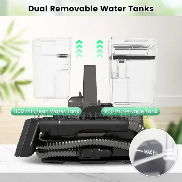 *Clean Smarter and Faster With1800W Winning Star Portable Spot Cleaner