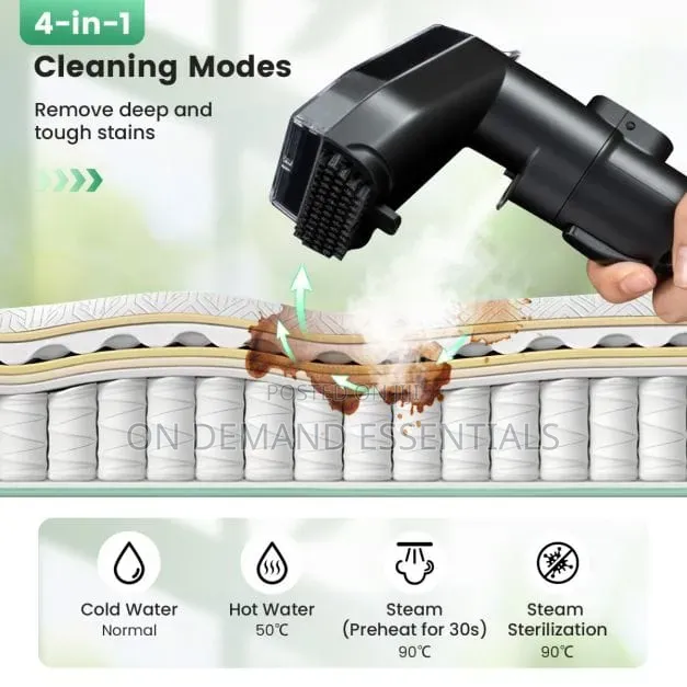 *Clean Smarter and Faster With1800W Winning Star Portable Spot Cleaner