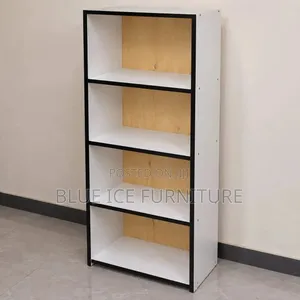 Modern Wooden Display Shelf With 4-Tier