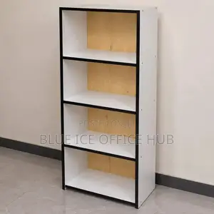 Modern Wooden Display Shelf With 4-Tier
