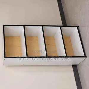 Modern Wooden Display Shelf With 4-Tier
