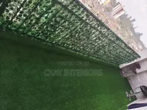Artificial Privacy Fence for a Polished Exterior.
