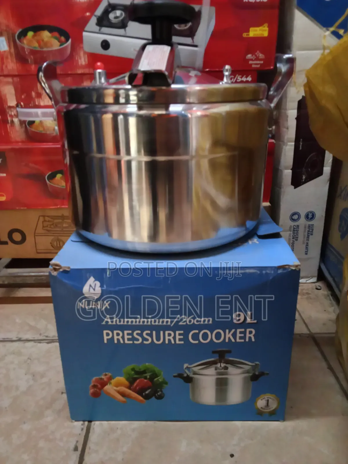 Nunix Pressure Cooker 9l/Nunix Pressure Cooker 9l
