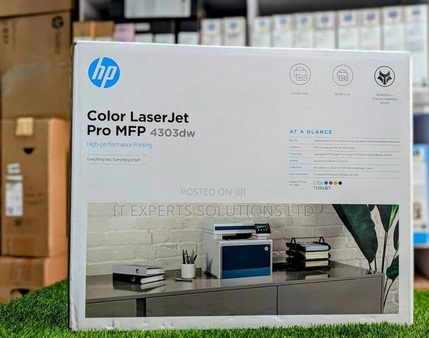 HP Color LaserJet Pro MFP 4303dw All-in-One Printer (Wireless, Prints