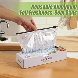 High Quality Reusable Aluminium Foil Zipper Bags