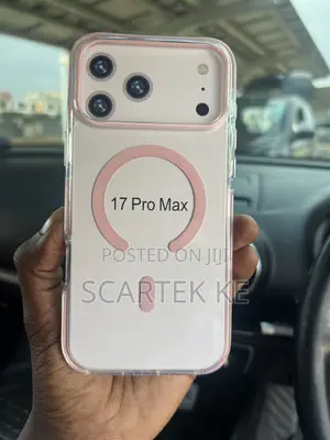 Transparent Clear Magnetic Safe iPhone 17-Pro Max Cover