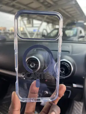 Transparent Clear Magnetic Safe iPhone 17-Pro Max Cover