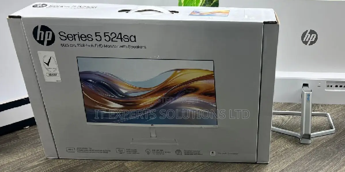 HP Series 5 524SW 24 Inches Full HD Monitor White