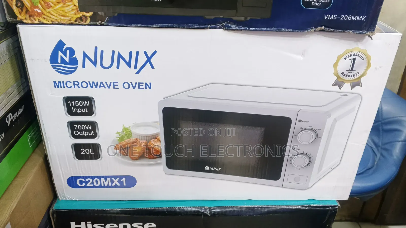 Nunix Microwave 20l C20mx1 700w