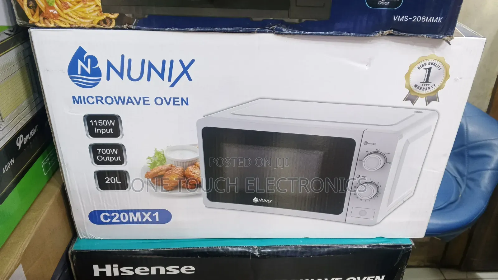 Nunix Microwave 20l C20mx1 700w