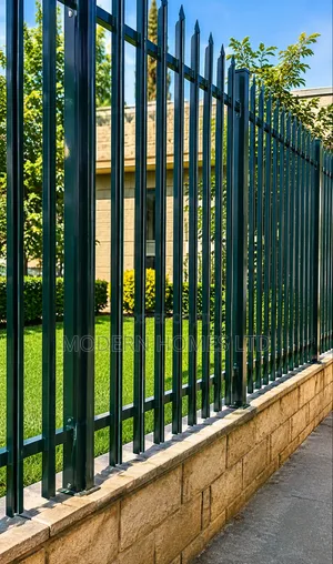 Heavy-Duty Steel Palisade Fence - Strong, Secure Durable