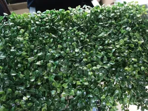 A Stylish Upgrade for Wall Ascents Artificial Boxwood Panels