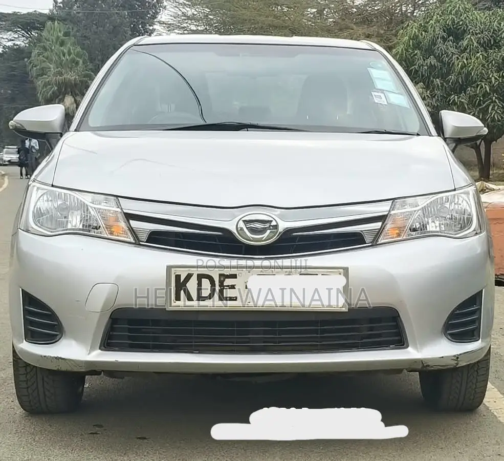 Toyota Axio 2014 Silver