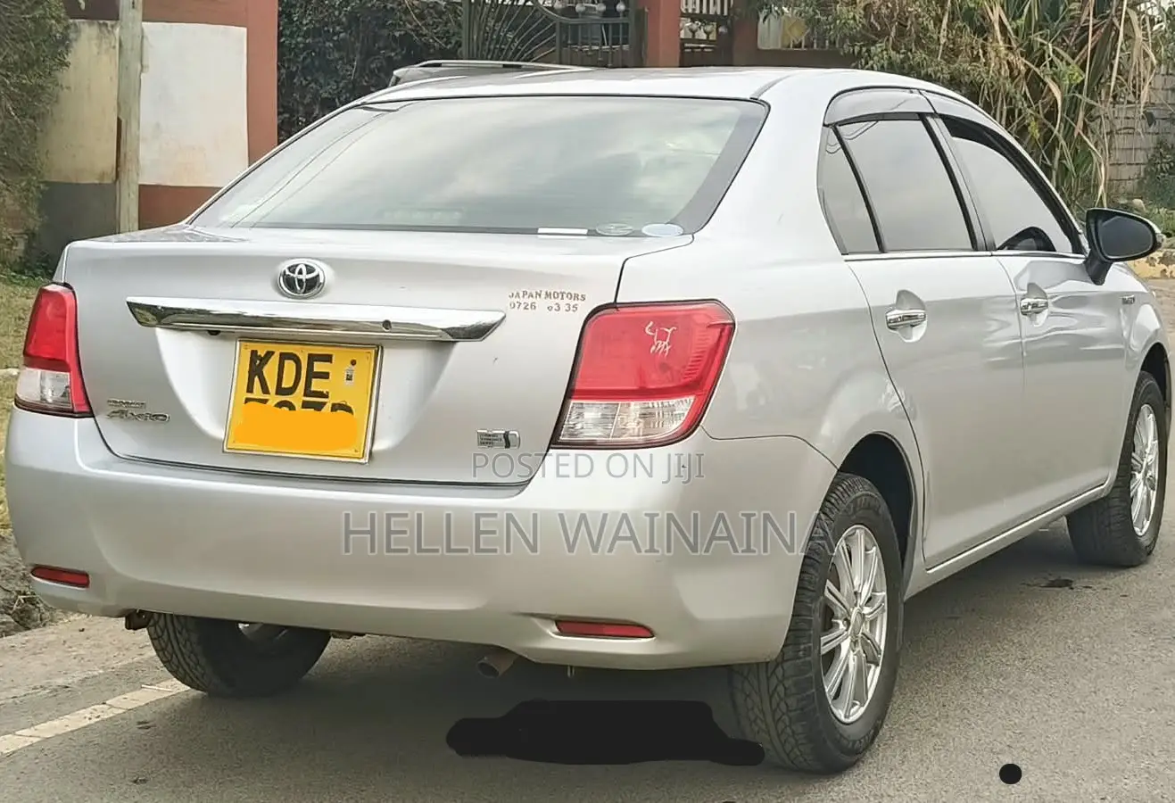 Toyota Axio 2014 Silver