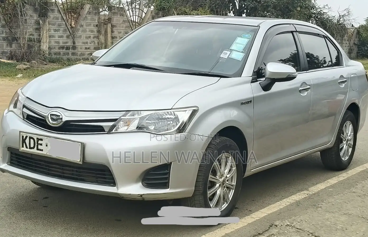 Toyota Axio 2014 Silver