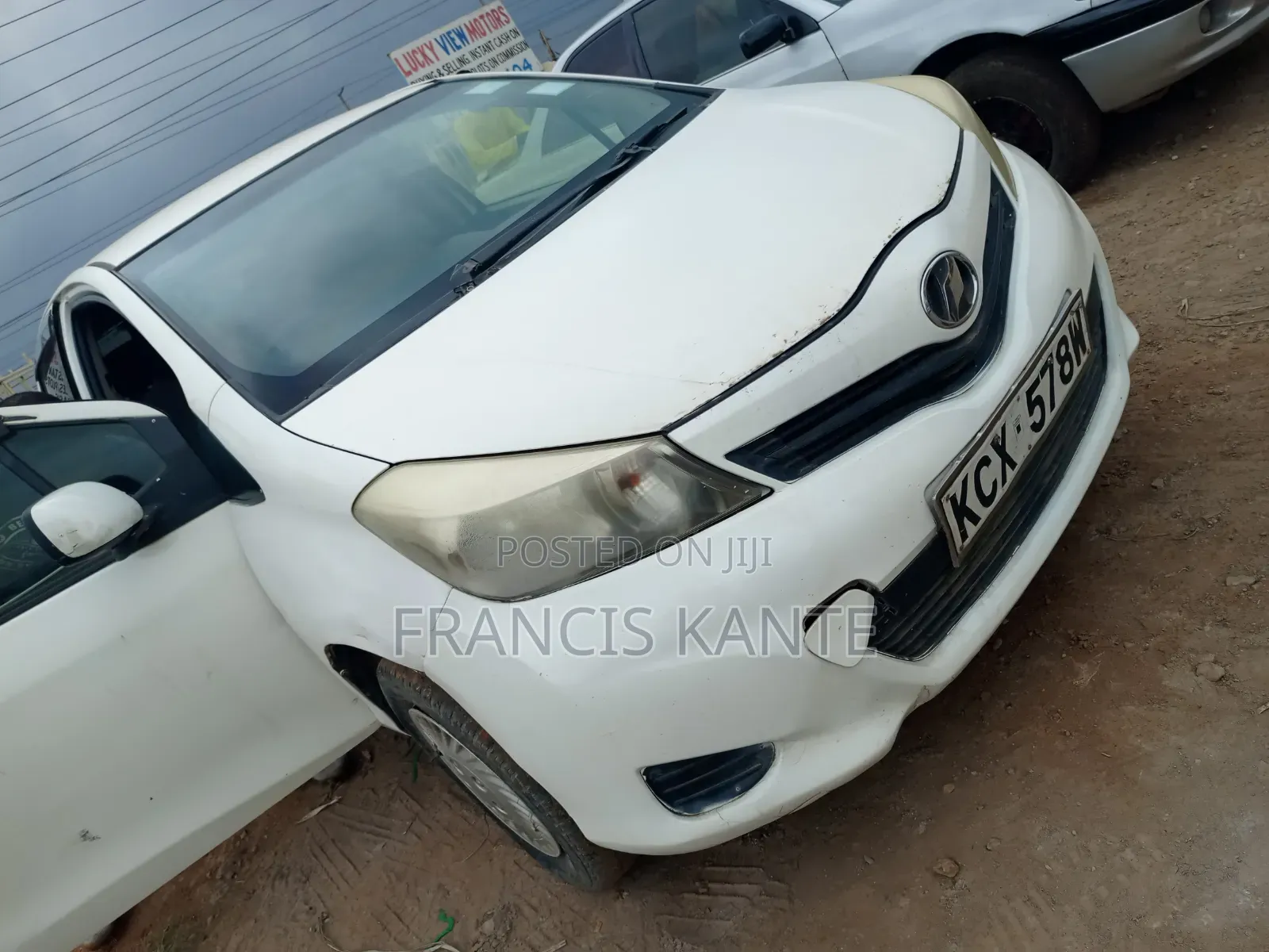 Toyota Vitz 2012 White