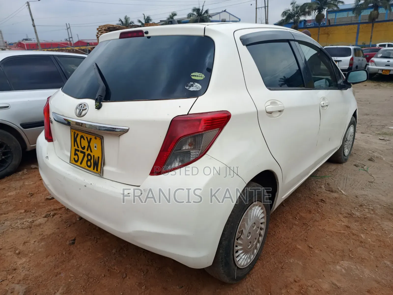 Toyota Vitz 2012 White