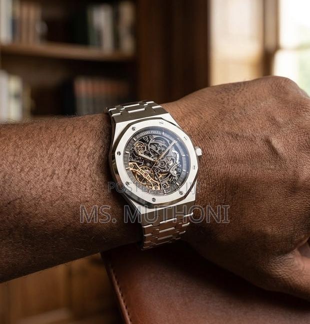 Automatic Premium Audemars Piguet Royal Oak Openworked Wrist Watch 