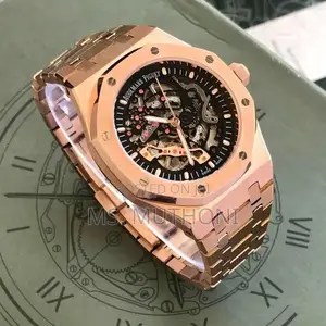 Rose Gold Audemars Piguet Royal Oak Double Balance Wheel Openworked,