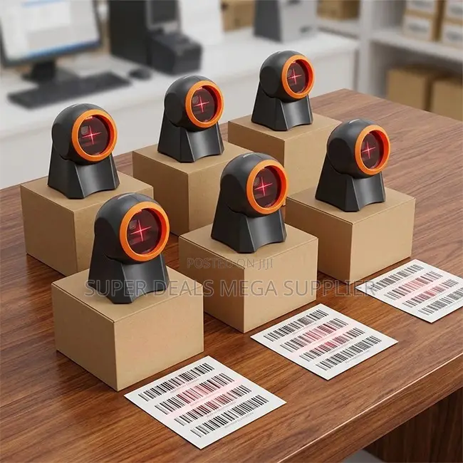 Factory Prices 1D 2D Desktop Table Mount Barcode Scanner Readers